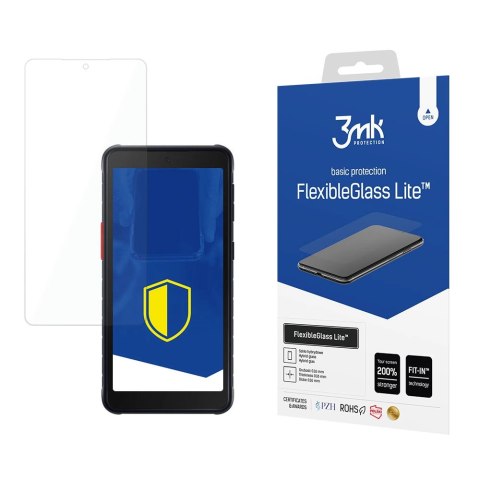 Szkło hybrydowe 3mk FlexibleGlass Lite™ na Samsung Galaxy Xcover 5 Szkło hybrydowe 3mk FlexibleGlass Lite™ na Samsung Galaxy Xcover 5
