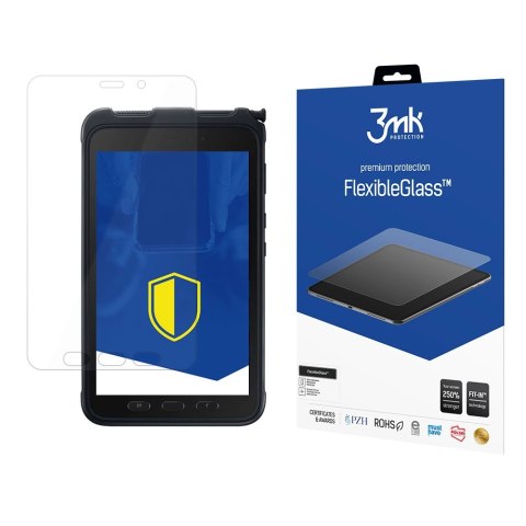 Szkło hybrydowe 3mk FlexibleGlass™ na Samsung Galaxy Tab Active 3 Szkło hybrydowe 3mk FlexibleGlass™ na Samsung Galaxy Tab Active 3