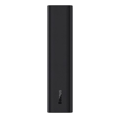Baseus Adaman2 powerbank z wyświetlaczem cyfrowym 10000mAh 30W 2 x USB / 1x USB Typ C Overseas Edition PD QC SCP czarny (PPAD040 Baseus Adaman2 powerbank z wyświetlaczem cyfrowym 10000mAh 30W 2 x USB / 1x USB Typ C Overseas Edition PD QC SCP czarny (PPAD040