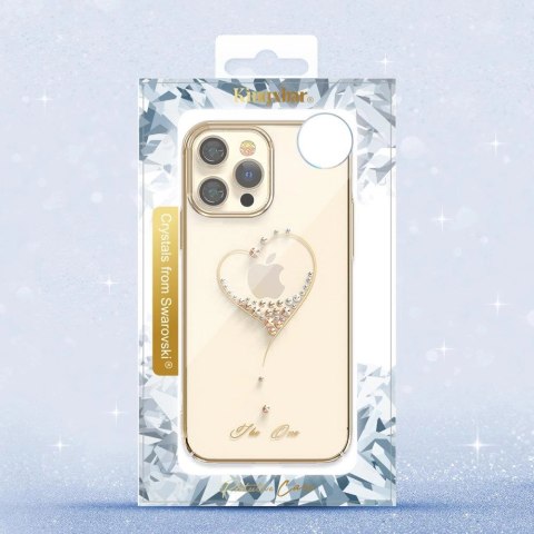 Kingxbar Elegant Series etui iPhone 13 Pro obudowa pokrowiec na tył plecki przezroczysty