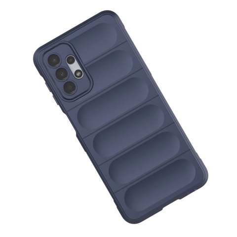 Magic Shield Case etui do Samsung Galaxy A13 5G elastyczny pancerny pokrowiec burgundowy