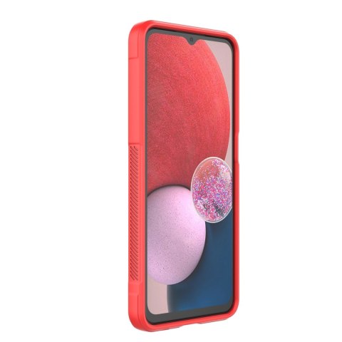 Magic Shield Case etui do Samsung Galaxy A13 5G elastyczny pancerny pokrowiec burgundowy