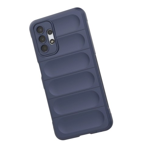 Magic Shield Case etui do Samsung Galaxy A13 5G elastyczny pancerny pokrowiec burgundowy