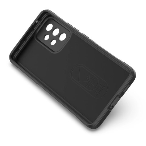 Magic Shield Case etui do Samsung Galaxy A53 5G elastyczny pancerny pokrowiec czarny