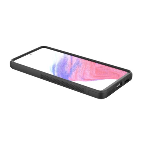 Magic Shield Case etui do Samsung Galaxy A53 5G elastyczny pancerny pokrowiec czarny
