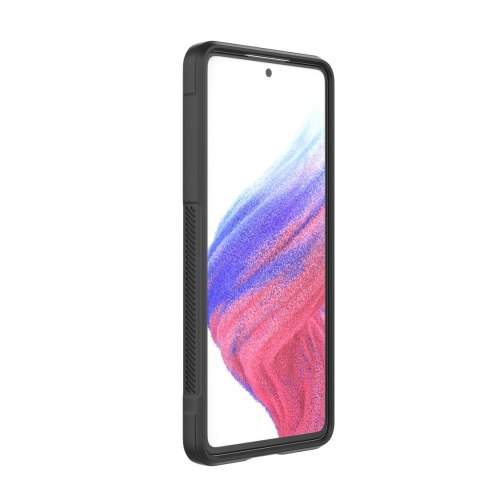 Magic Shield Case etui do Samsung Galaxy A53 5G elastyczny pancerny pokrowiec czarny