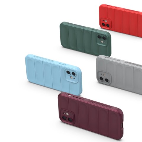 Magic Shield Case etui do iPhone 12 elastyczny pancerny pokrowiec czarny