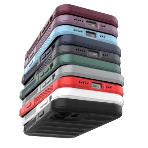 Magic Shield Case etui do iPhone 12 elastyczny pancerny pokrowiec czarny