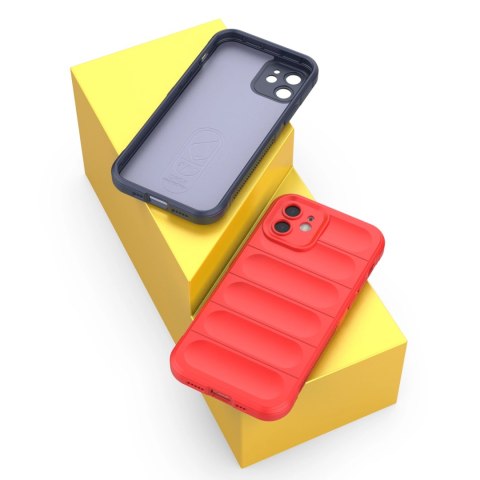 Magic Shield Case etui do iPhone 12 elastyczny pancerny pokrowiec czarny