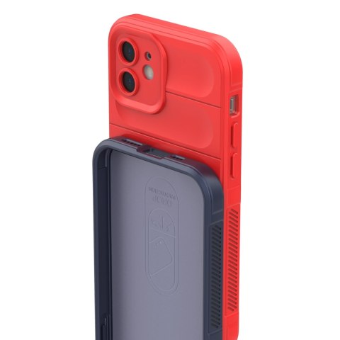 Magic Shield Case etui do iPhone 12 elastyczny pancerny pokrowiec czarny