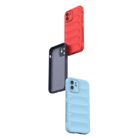 Magic Shield Case etui do iPhone 13 elastyczny pancerny pokrowiec ciemnoniebieski
