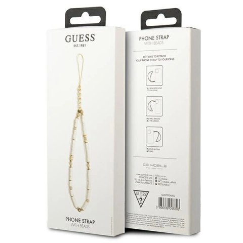 Zawieszka Guess Heishi Beads - biała