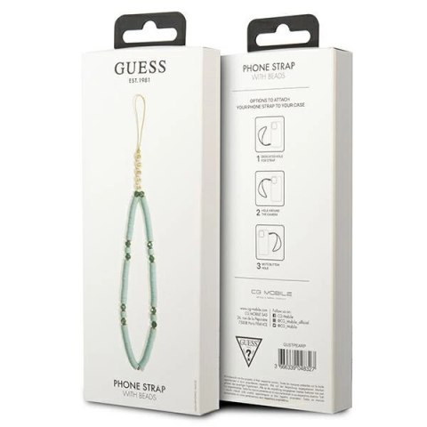 Zawieszka Guess Heishi Beads - niebieska