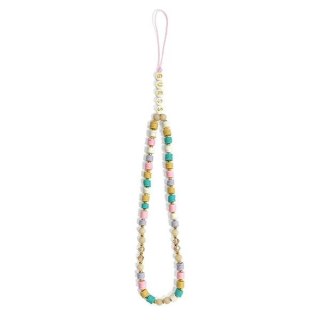 Zawieszka Guess Heishi Beads - różowa