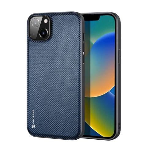 Dux Ducis Fino etui pokrowiec pokryty nylonowym materiałem iPhone 14 Plus niebieski Dux Ducis Fino etui pokrowiec pokryty nylonowym materiałem iPhone 14 Plus niebieski