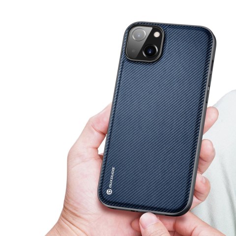 Dux Ducis Fino etui pokrowiec pokryty nylonowym materiałem iPhone 14 Plus niebieski Dux Ducis Fino etui pokrowiec pokryty nylonowym materiałem iPhone 14 Plus niebieski