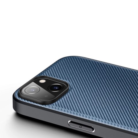 Dux Ducis Fino etui pokrowiec pokryty nylonowym materiałem iPhone 14 Plus niebieski Dux Ducis Fino etui pokrowiec pokryty nylonowym materiałem iPhone 14 Plus niebieski