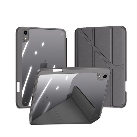 Dux Ducis Magi etui do iPad mini 2021 pokrowiec smart cover z podstawką i schowkiem na Apple Pencil szary Dux Ducis Magi etui do iPad mini 2021 pokrowiec smart cover z podstawką i schowkiem na Apple Pencil szary