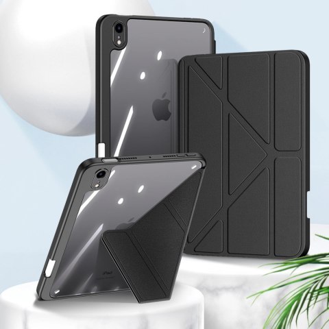 Dux Ducis Magi etui do iPad mini 2021 pokrowiec smart cover z podstawką i schowkiem na Apple Pencil szary Dux Ducis Magi etui do iPad mini 2021 pokrowiec smart cover z podstawką i schowkiem na Apple Pencil szary