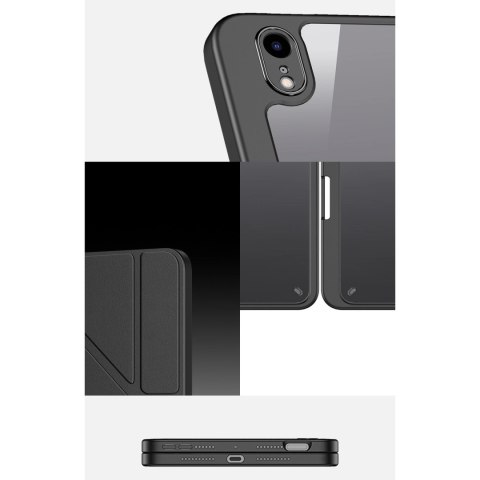 Dux Ducis Magi etui do iPad mini 2021 pokrowiec smart cover z podstawką i schowkiem na Apple Pencil szary Dux Ducis Magi etui do iPad mini 2021 pokrowiec smart cover z podstawką i schowkiem na Apple Pencil szary