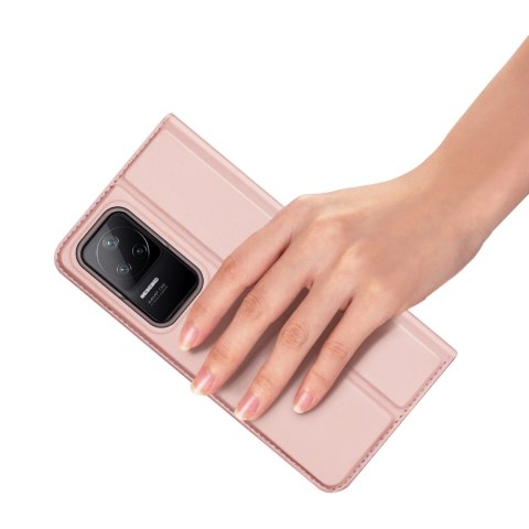Dux Ducis Skin Pro kabura etui pokrowiec z klapką Xiaomi Poco F4 5G różowy Dux Ducis Skin Pro kabura etui pokrowiec z klapką Xiaomi Poco F4 5G różowy