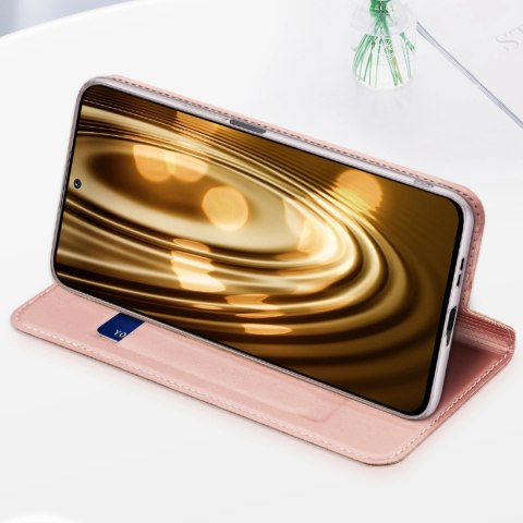 Dux Ducis Skin Pro kabura etui pokrowiec z klapką Xiaomi Poco F4 5G różowy Dux Ducis Skin Pro kabura etui pokrowiec z klapką Xiaomi Poco F4 5G różowy