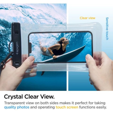 Etui Spigen Aqua Shield A610 wodoodporne unoszące się na wodzie - przezroczyste Etui Spigen Aqua Shield A610 wodoodporne unoszące się na wodzie - przezroczyste