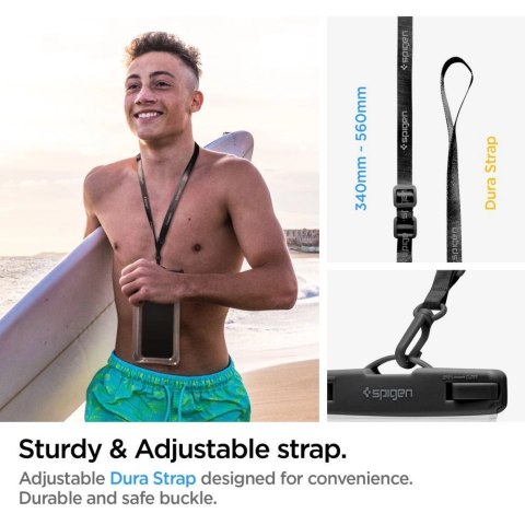 Etui Spigen Aqua Shield A610 wodoodporne unoszące się na wodzie - przezroczyste Etui Spigen Aqua Shield A610 wodoodporne unoszące się na wodzie - przezroczyste