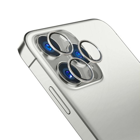 Osłona aparatu 3mk Lens Protection Pro na iPhone 14 Pro / iPhone 14 Pro Max - srebrna Osłona aparatu 3mk Lens Protection Pro na iPhone 14 Pro / iPhone 14 Pro Max - srebrna