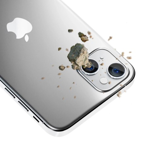 Osłona aparatu 3mk Lens Protection Pro na iPhone 14 - srebrna Osłona aparatu 3mk Lens Protection Pro na iPhone 14 - srebrna