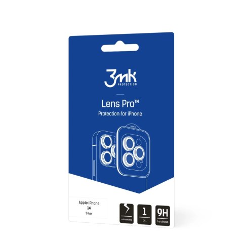Osłona aparatu 3mk Lens Protection Pro na iPhone 14 - srebrna Osłona aparatu 3mk Lens Protection Pro na iPhone 14 - srebrna