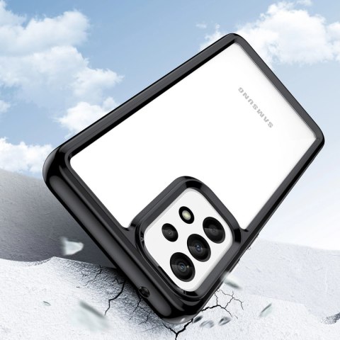 Outer Space Case etui Samsung Galaxy A33 5G pokrowiec z elastyczną ramką niebieskie