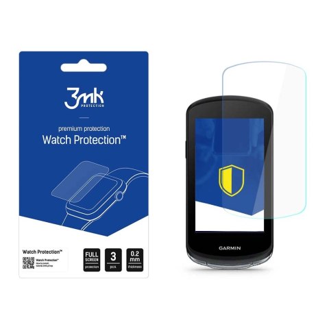 Szkło hybrydowe 3mk Watch Protection™ v. FlexibleGlass Lite na Garmin Edge 1040 Szkło hybrydowe 3mk Watch Protection™ v. FlexibleGlass Lite na Garmin Edge 1040