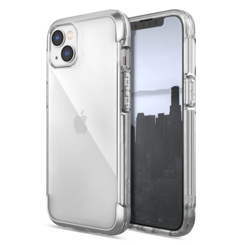 Raptic X-Doria Air Case etui iPhone 14 Plus pancerny pokrowiec srebrny Raptic X-Doria Air Case etui iPhone 14 Plus pancerny pokrowiec srebrny