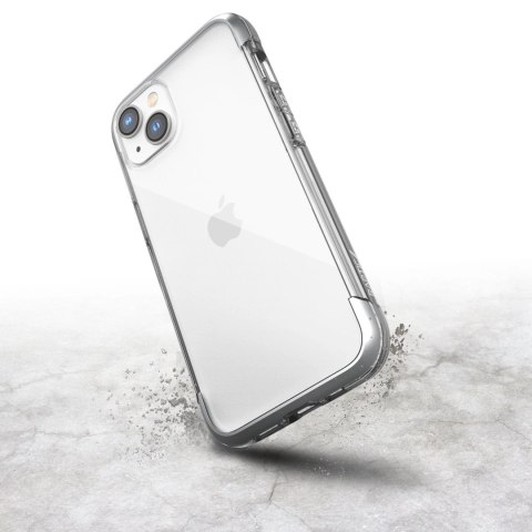 Raptic X-Doria Air Case etui iPhone 14 Plus pancerny pokrowiec srebrny Raptic X-Doria Air Case etui iPhone 14 Plus pancerny pokrowiec srebrny