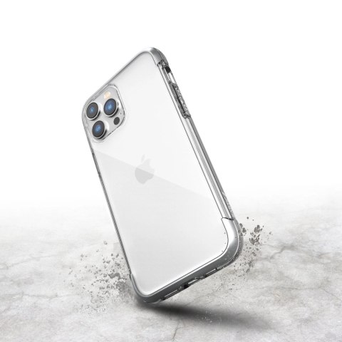 Raptic X-Doria Air Case etui iPhone 14 Pro pancerny pokrowiec srebrny Raptic X-Doria Air Case etui iPhone 14 Pro pancerny pokrowiec srebrny