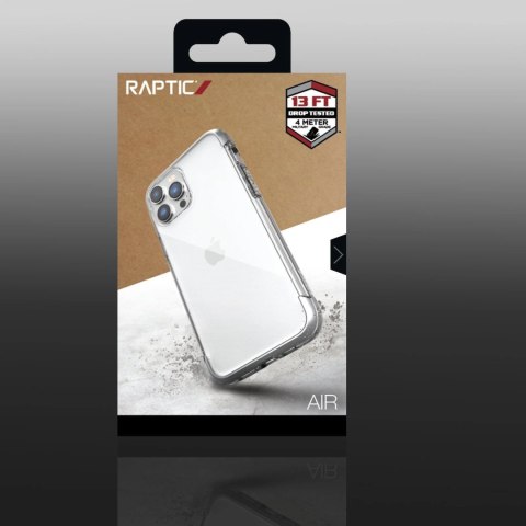 Raptic X-Doria Air Case etui iPhone 14 Pro pancerny pokrowiec srebrny Raptic X-Doria Air Case etui iPhone 14 Pro pancerny pokrowiec srebrny