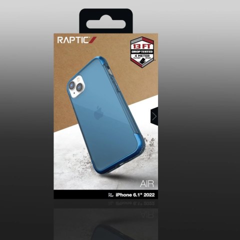 Raptic X-Doria Air Case etui iPhone 14 pancerny pokrowiec niebieski Raptic X-Doria Air Case etui iPhone 14 pancerny pokrowiec niebieski