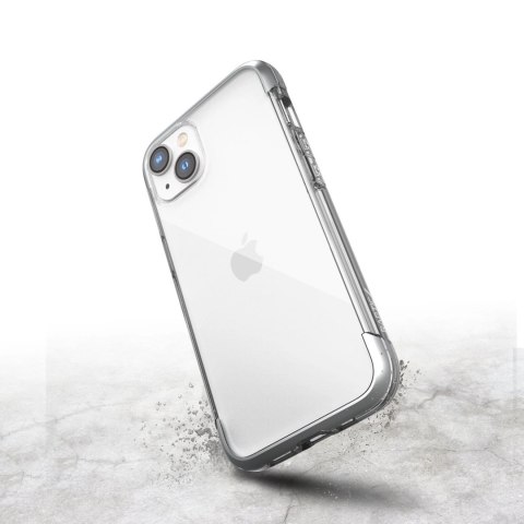 Raptic X-Doria Air Case etui iPhone 14 pancerny pokrowiec srebrny Raptic X-Doria Air Case etui iPhone 14 pancerny pokrowiec srebrny