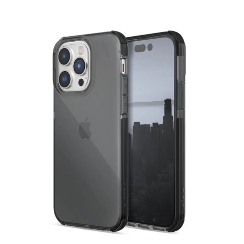 Raptic X-Doria Clear Case etui iPhone 14 Pro Max pancerny pokrowiec czarny Raptic X-Doria Clear Case etui iPhone 14 Pro Max pancerny pokrowiec czarny