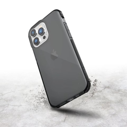 Raptic X-Doria Clear Case etui iPhone 14 Pro Max pancerny pokrowiec czarny Raptic X-Doria Clear Case etui iPhone 14 Pro Max pancerny pokrowiec czarny