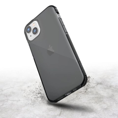 Raptic X-Doria Clear Case etui iPhone 14 pancerny pokrowiec szary Raptic X-Doria Clear Case etui iPhone 14 pancerny pokrowiec szary