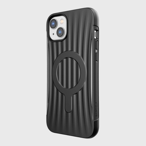 Raptic X-Doria Clutch Built Case etui iPhone 14 Plus z MagSafe pokrowiec plecki czarny Raptic X-Doria Clutch Built Case etui iPhone 14 Plus z MagSafe pokrowiec plecki czarny
