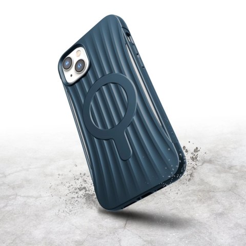 Raptic X-Doria Clutch Built Case etui iPhone 14 Plus z MagSafe pokrowiec plecki niebieski Raptic X-Doria Clutch Built Case etui iPhone 14 Plus z MagSafe pokrowiec plecki niebieski