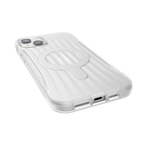 Raptic X-Doria Clutch Built Case etui iPhone 14 Plus z MagSafe pokrowiec plecki przezroczysty Raptic X-Doria Clutch Built Case etui iPhone 14 Plus z MagSafe pokrowiec plecki przezroczysty