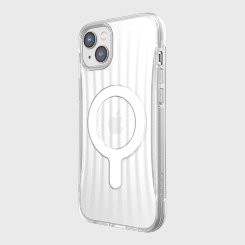Raptic X-Doria Clutch Built Case etui iPhone 14 Plus z MagSafe pokrowiec plecki przezroczysty Raptic X-Doria Clutch Built Case etui iPhone 14 Plus z MagSafe pokrowiec plecki przezroczysty
