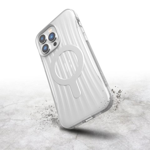 Raptic X-Doria Clutch Built Case etui iPhone 14 Pro Max z MagSafe pokrowiec plecki przezroczysty Raptic X-Doria Clutch Built Case etui iPhone 14 Pro Max z MagSafe pokrowiec plecki przezroczysty