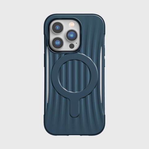 Raptic X-Doria Clutch Built Case etui iPhone 14 Pro z MagSafe pokrowiec plecki niebieski Raptic X-Doria Clutch Built Case etui iPhone 14 Pro z MagSafe pokrowiec plecki niebieski