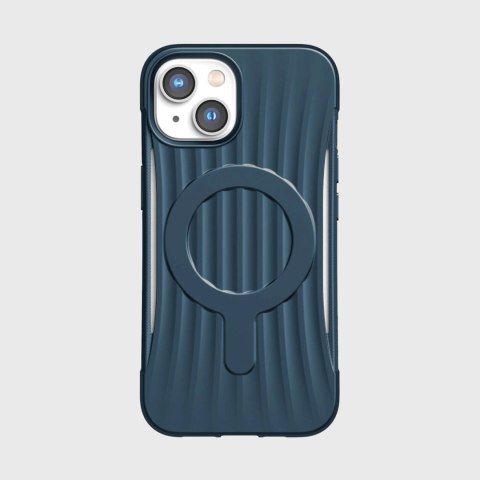 Raptic X-Doria Clutch Built Case etui iPhone 14 z MagSafe pokrowiec plecki niebieski Raptic X-Doria Clutch Built Case etui iPhone 14 z MagSafe pokrowiec plecki niebieski