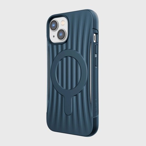 Raptic X-Doria Clutch Built Case etui iPhone 14 z MagSafe pokrowiec plecki niebieski Raptic X-Doria Clutch Built Case etui iPhone 14 z MagSafe pokrowiec plecki niebieski
